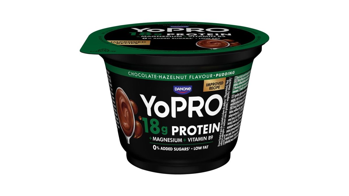 Náhled kategorie YoPRO Protein puding s čokoládovo-lískooříškovou příchutí 180g