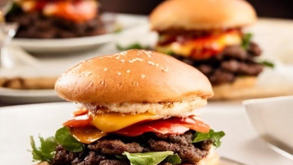 Image of BBQ Burger - Orzu Maxmudova