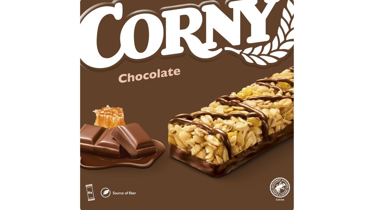 Müslibarer m. Chokolade 6-pak, Corny