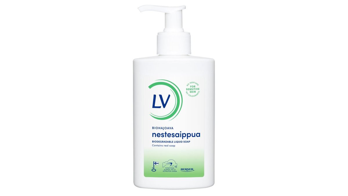 LV biohajoava nestesaippua 300ml