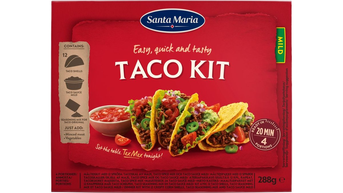 Santa Maria Taco Kit, 288 g
