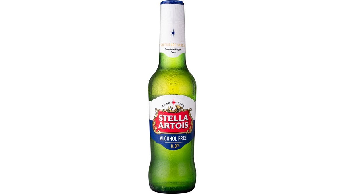 Stella Artois Alkoholfri Öl 0%, 33 cl