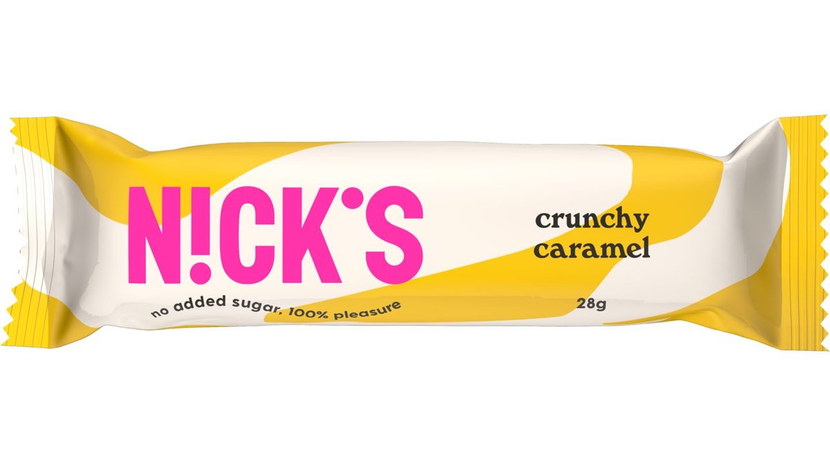 Nick's Proteinbar Crunchy Caramel, 28 g