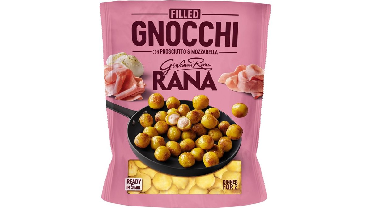 Rana Gnocchi Skinka & Mozzarella, 280 g