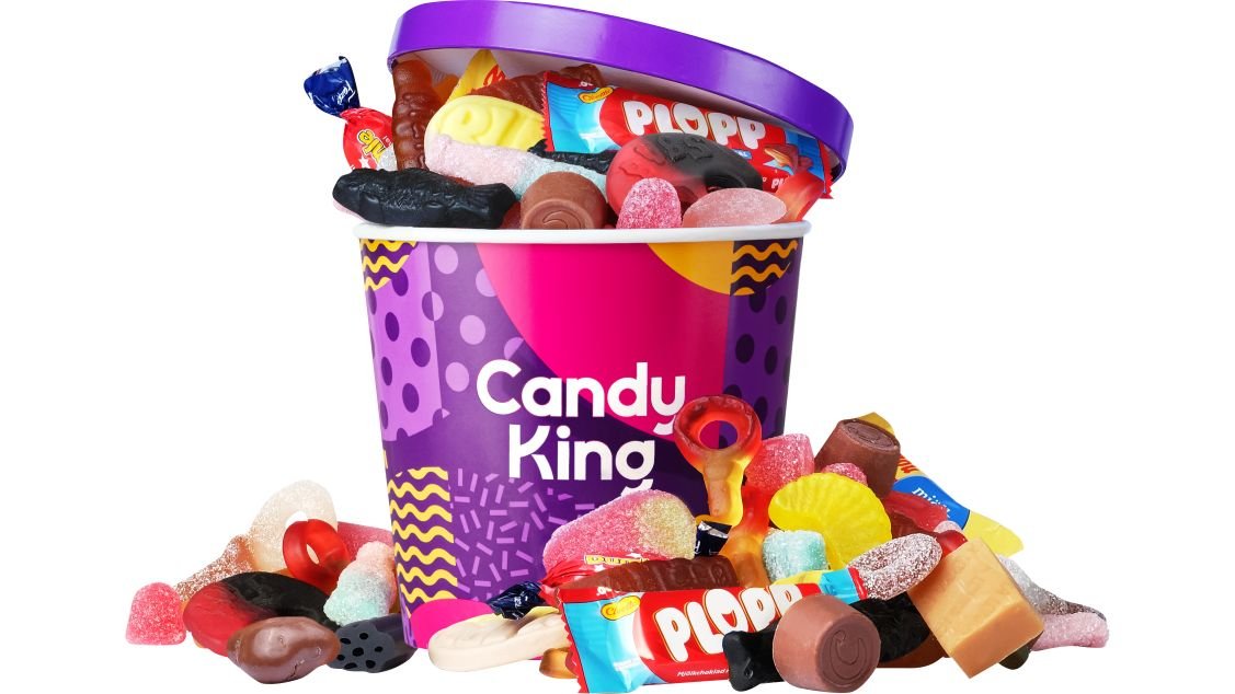Candyking Lösgodismix, 625 g
