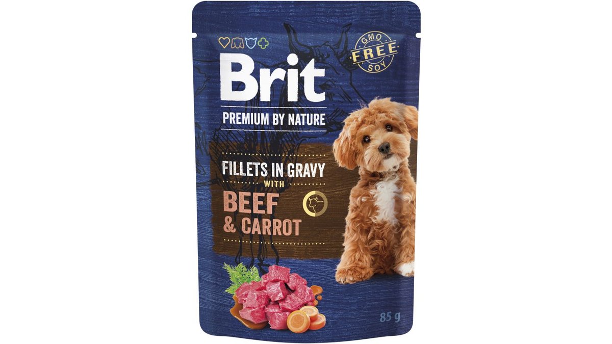 Brit Hundmat Biff & Morot, 85 g