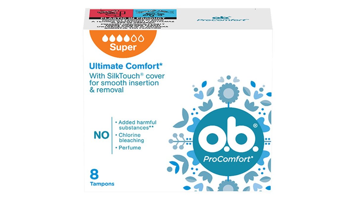 O.B. ProComfort Super Tampony 8 sztuk