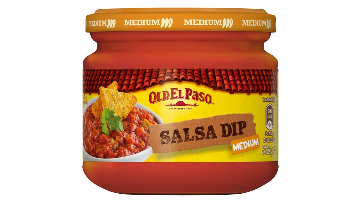 Old El Paso 312g Salsa dip medium