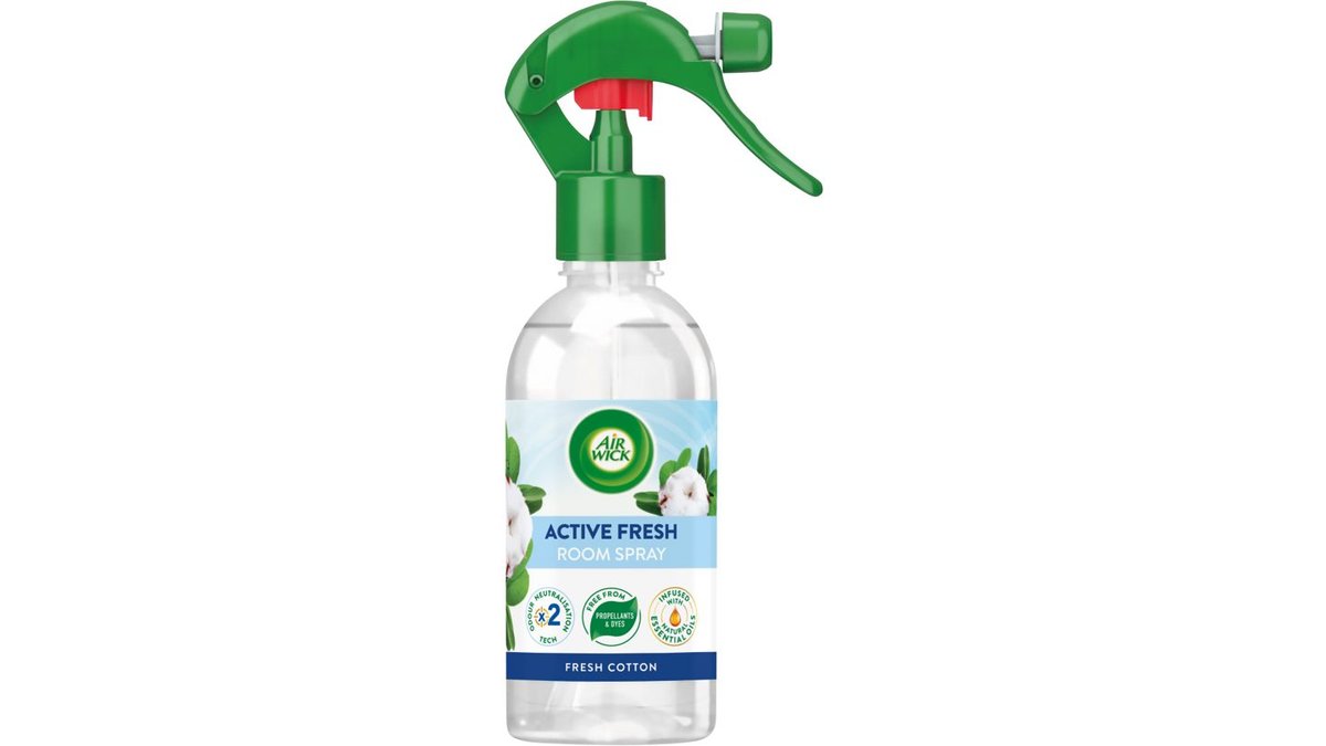 Air Wick Rumspray Fresh Cotton, 237 ml