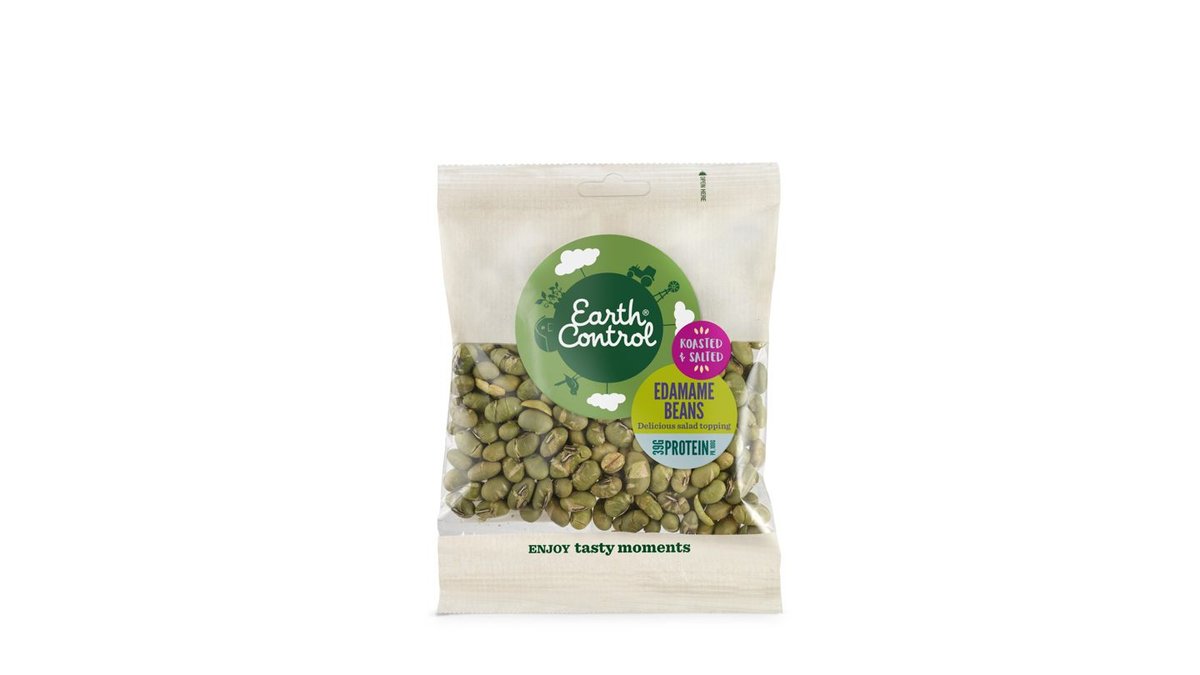 Earth Control  Paahdetut & suolatut edamamepavut 100g