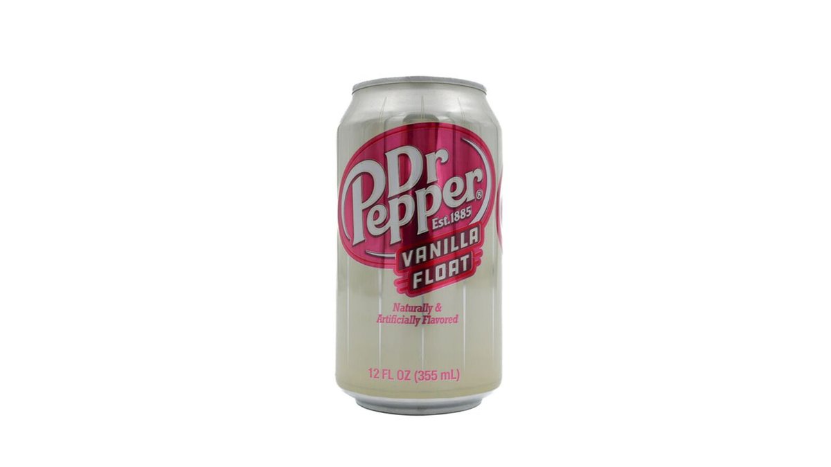 Dr Pepper Vanilla Float virvoitusjuoma tölkki 355ml