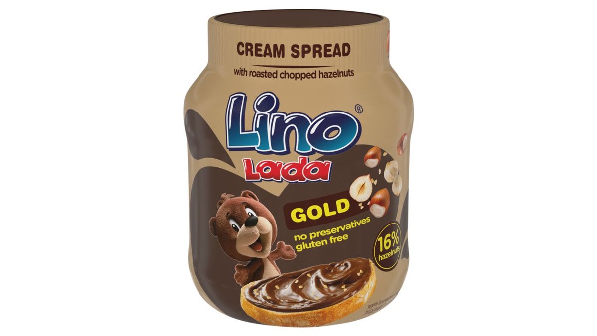 Lino Lada Lieskovooriešková nátierka s kúskami lieskových orechov 350 g