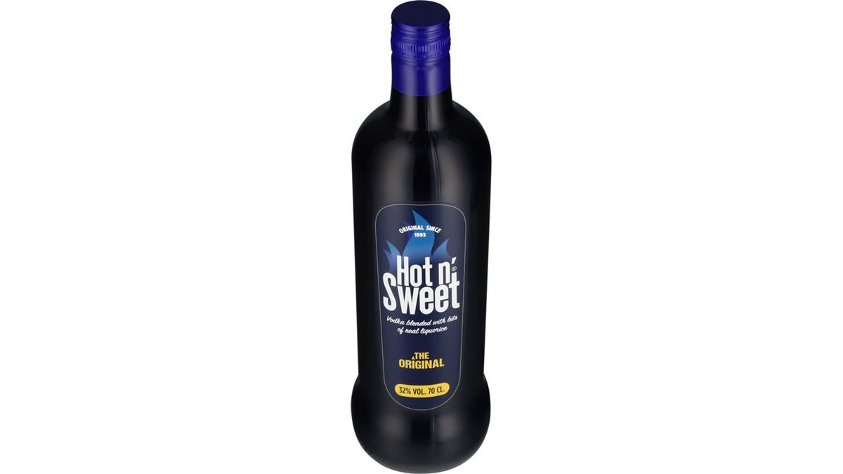 Vodkashot m. lakrids 32%, Hot n´Sweet 700 ml