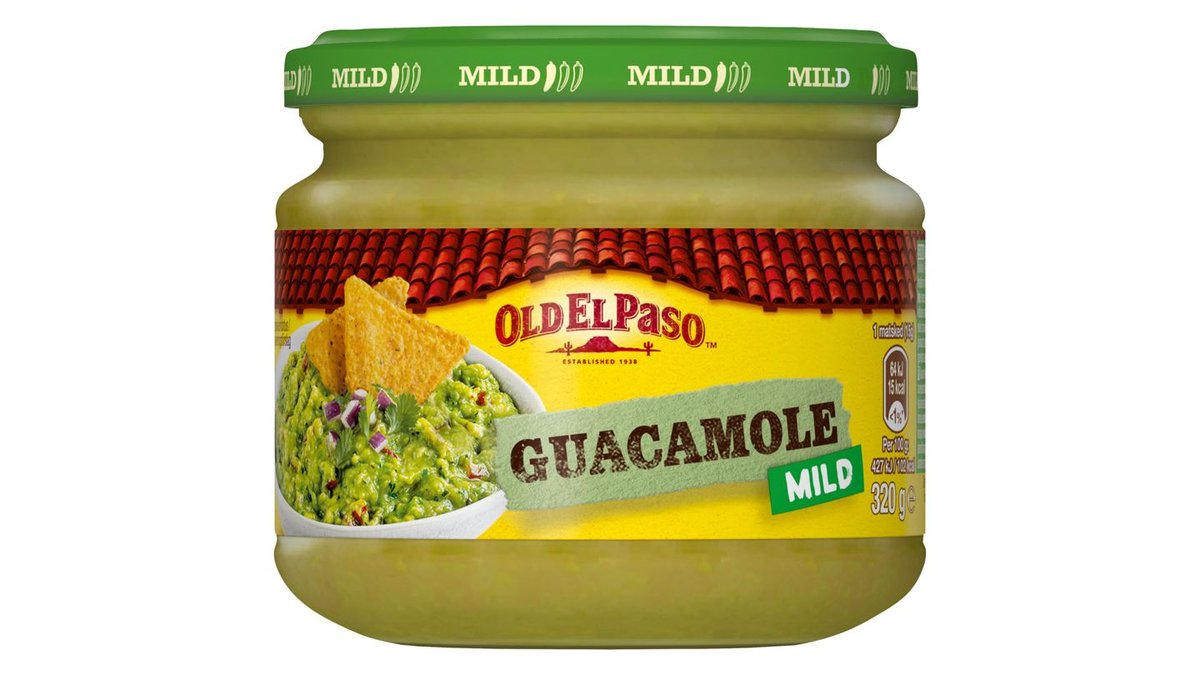 Old El Paso salsa Guacamole Dip 320g