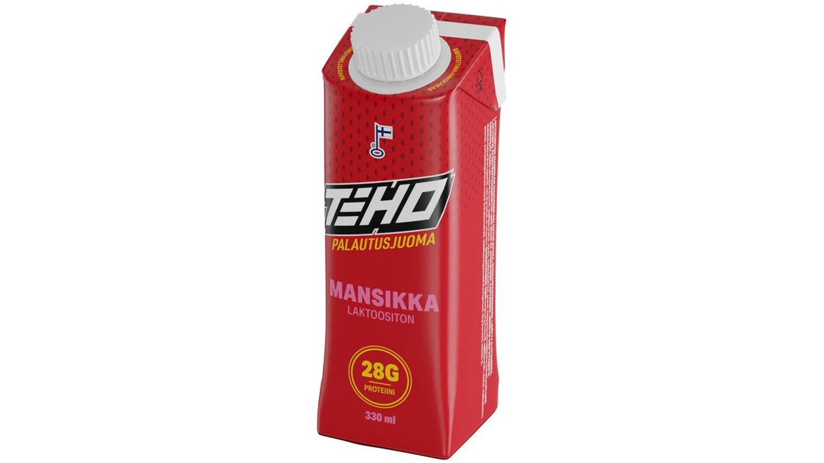 TEHO Mansikka palautusjuoma 330ml