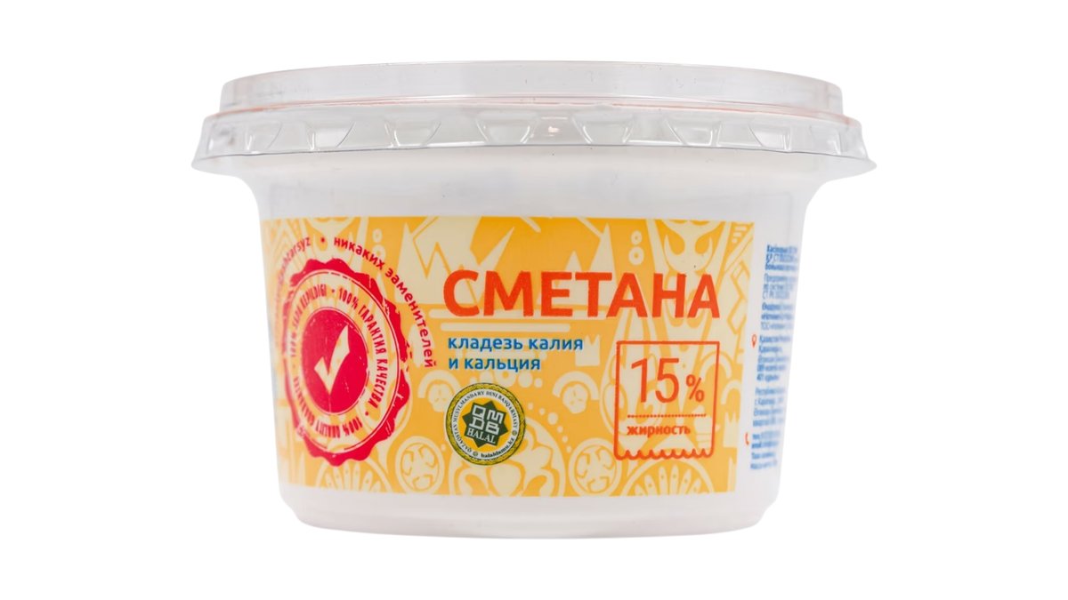 Сметана Nәtige Milk 15% 180 г