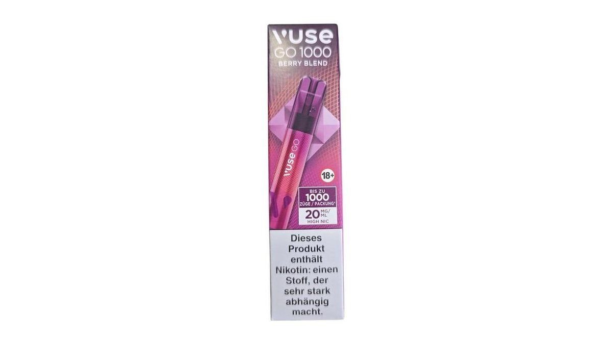 vuse go berry blend 20mg Vuse Go 1000 Berry Blend 20 mg/ml, 1 Stück | Cloud & Crave