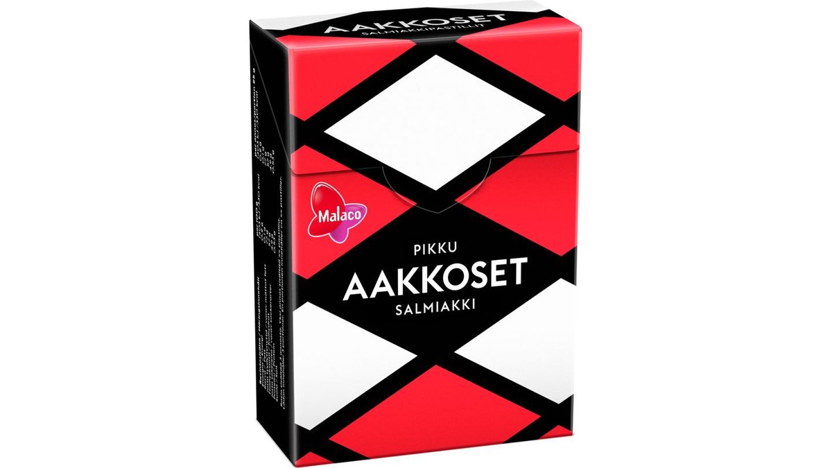 Malaco Aakkoset Pikku Salmiakki pastilli 75g