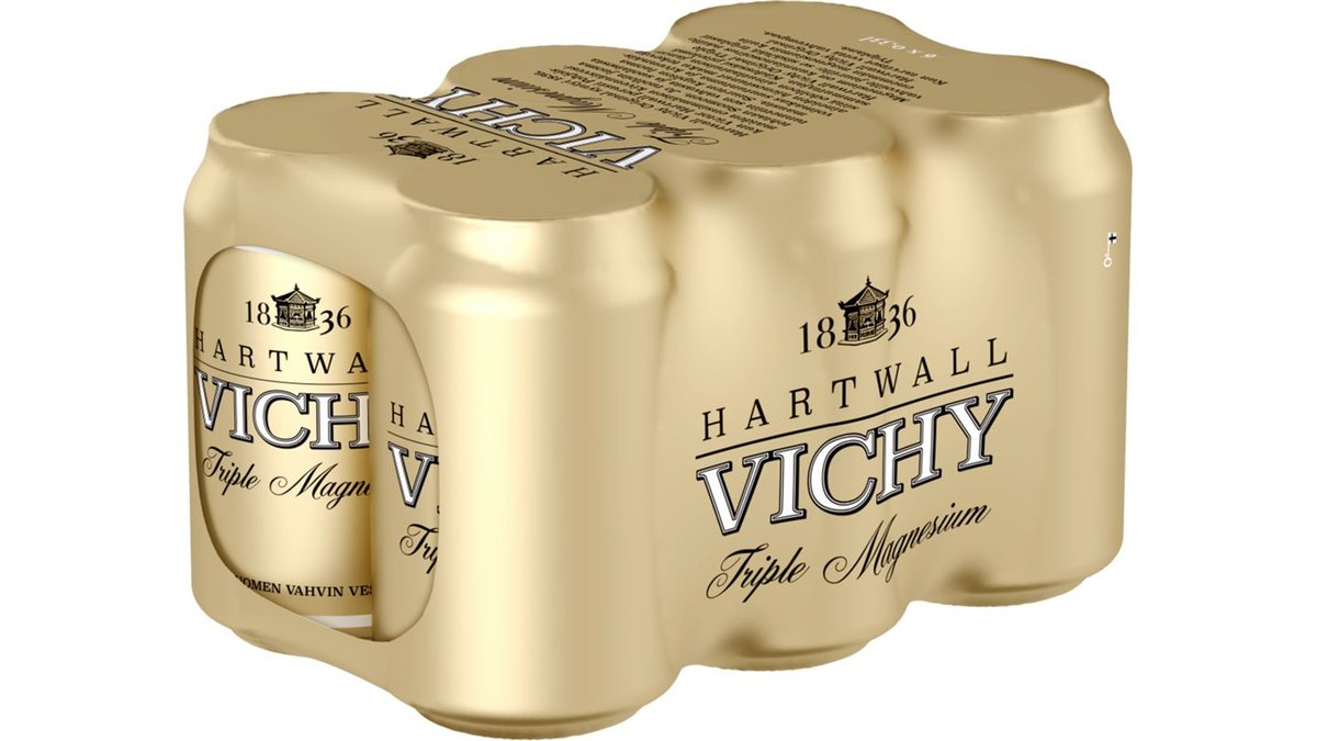 Hartwall Vichy Original Triple Magnesium kivennäisvesi 6-pack 6x330ml