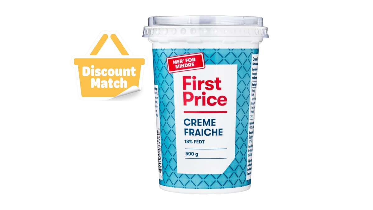 Creme fraiche 18%, First Price