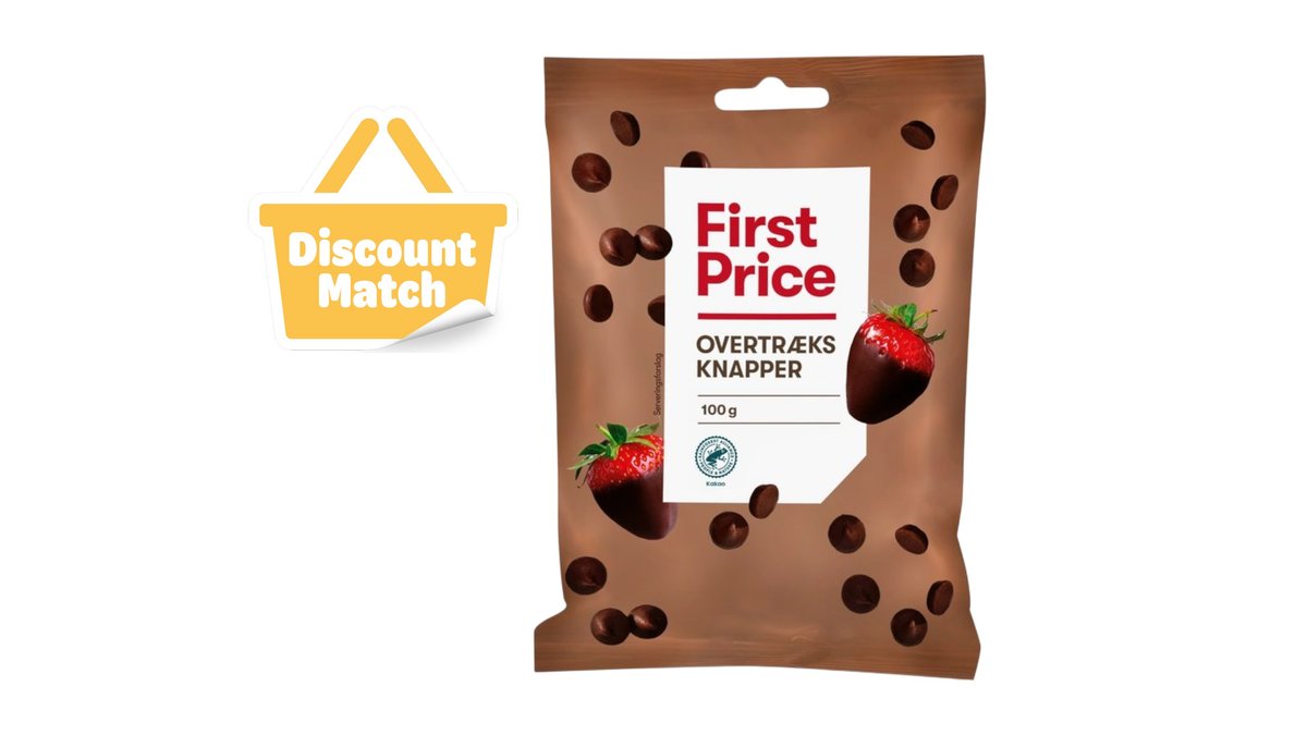 Overtræksknapper, First Price