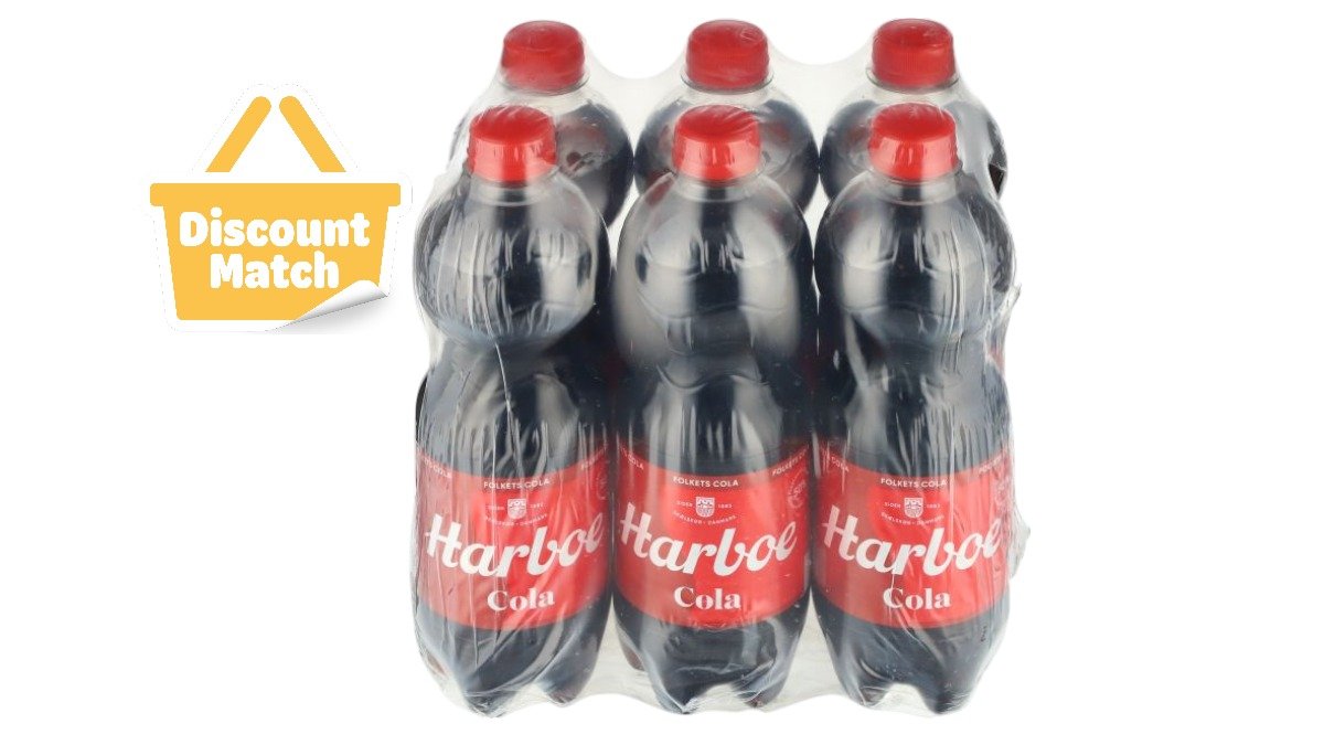 Cola 6 x 0,5 l, Harboe