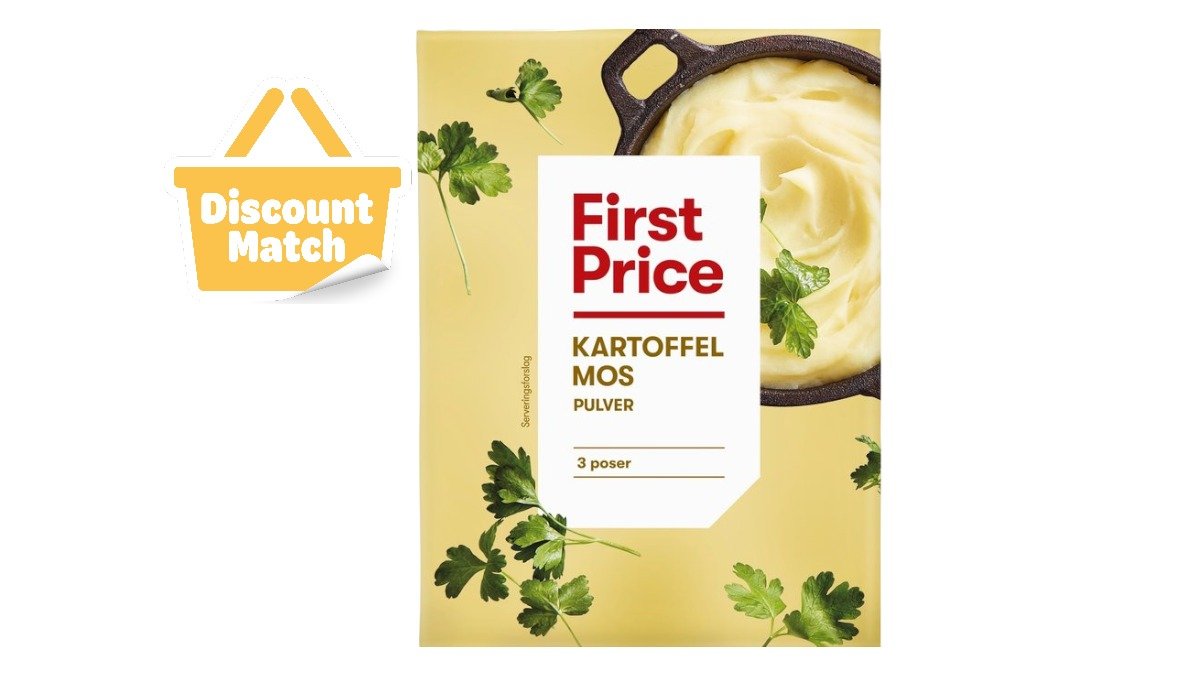Kartoffelmos, First Price