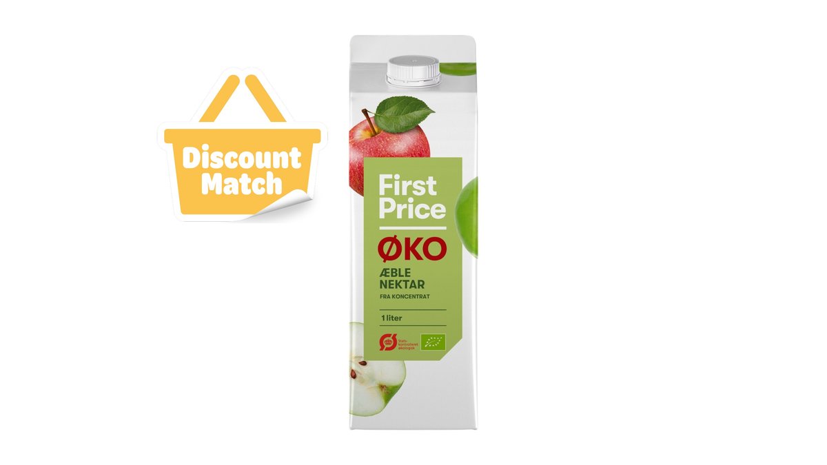 Æble nektar øko. First Price