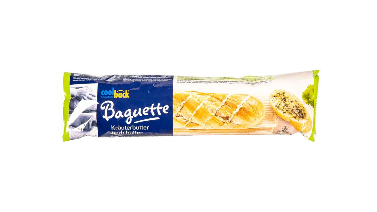 Coolback Bageta bylinková s máslem, 175 g