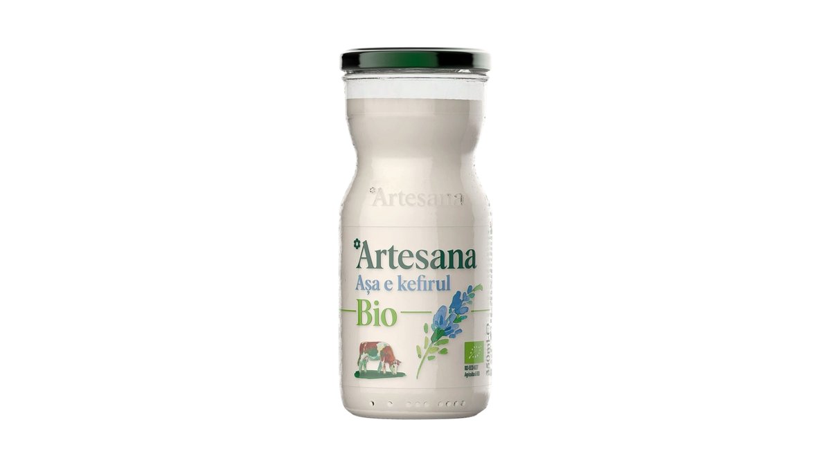 Kefir ecologic din lapte de vaca 350 ml | Freshful Now Berceni | Wolt