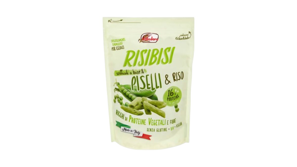 Krekry RISIBISI BIO gluten free hráškové 80 g(031054)