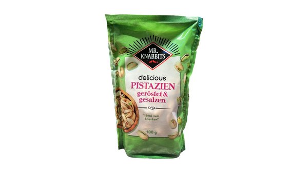 Mr. Knabbits Pistazien geröstet & gesalzen, 100 g