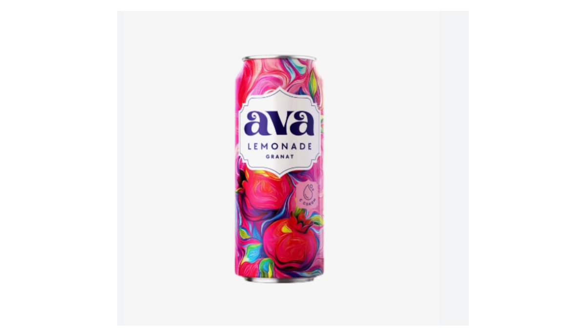 Лимонад Ava Granat газированный 0,45 л