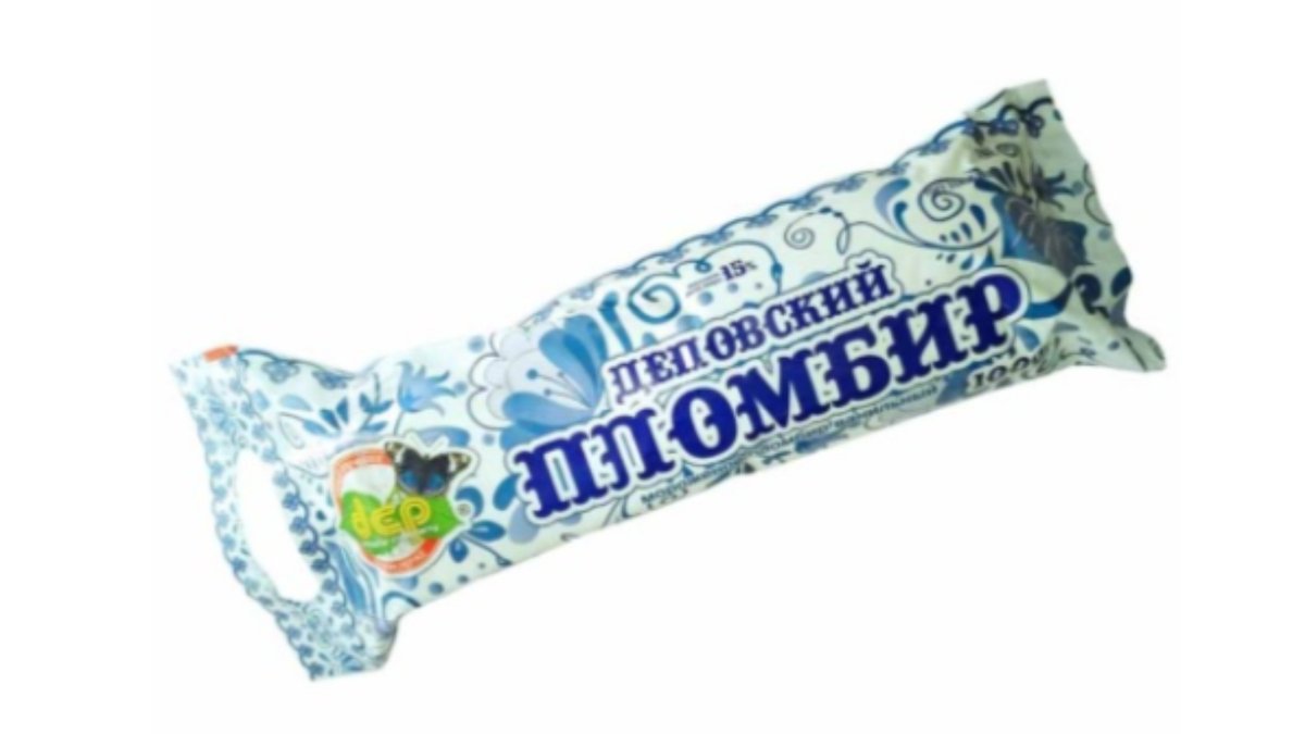 Мороженое Деп Деповский пломбир 15% 1000г