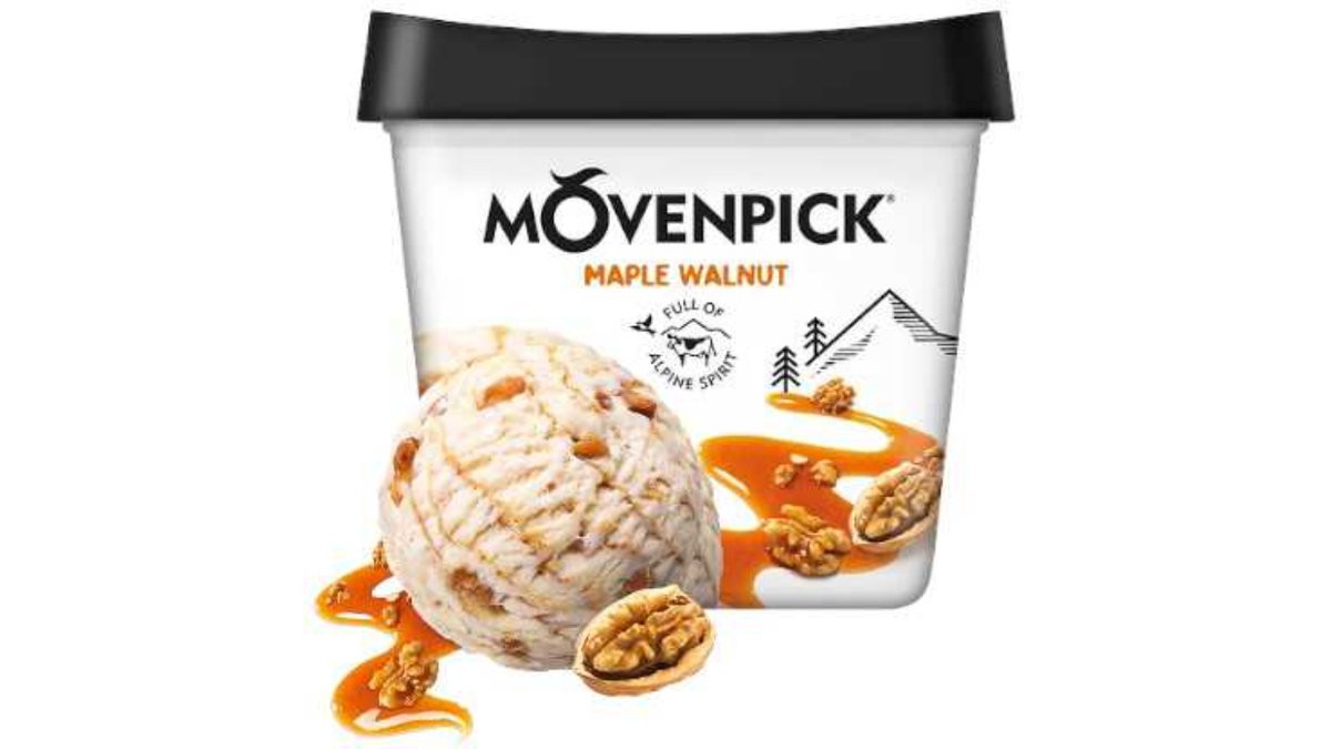 Мороженое Movenpick maple walnut 500мл пл/кор