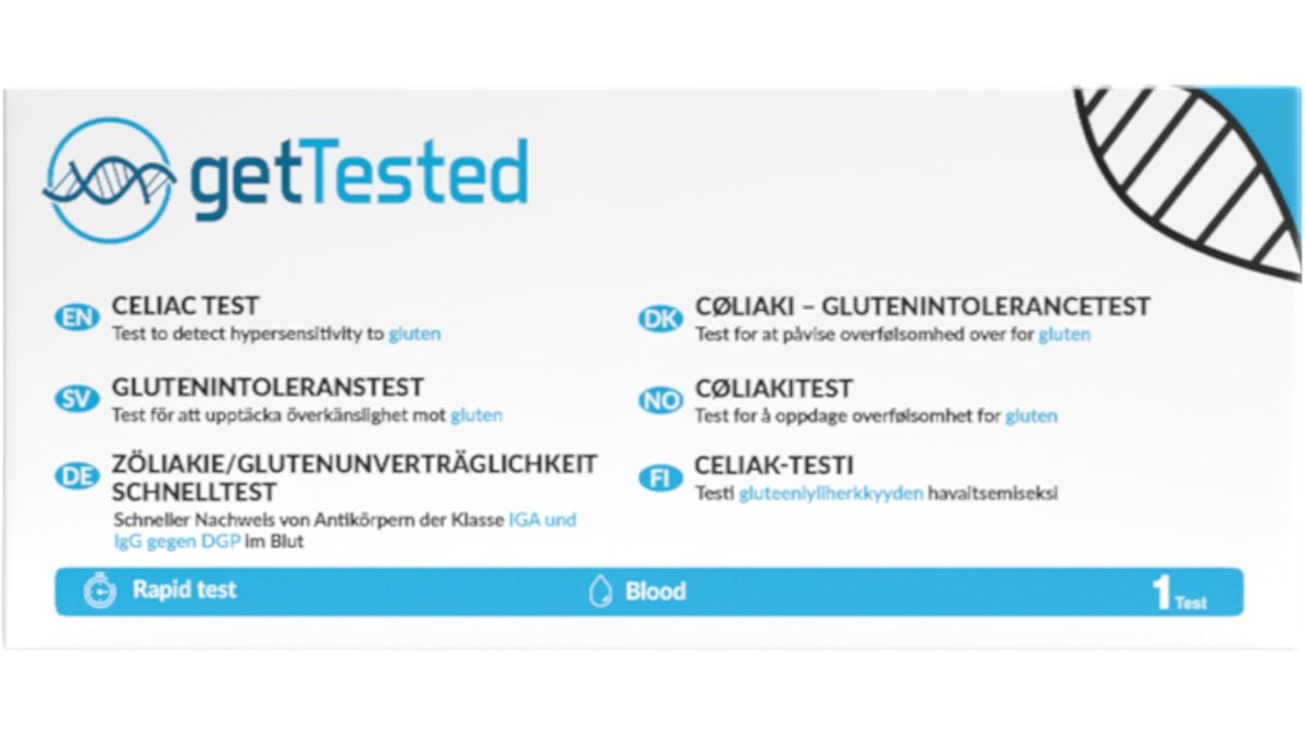 GetTested Glutenintolerans Test