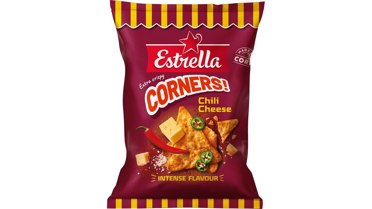 Estrella Corners Chili Cheese 160g