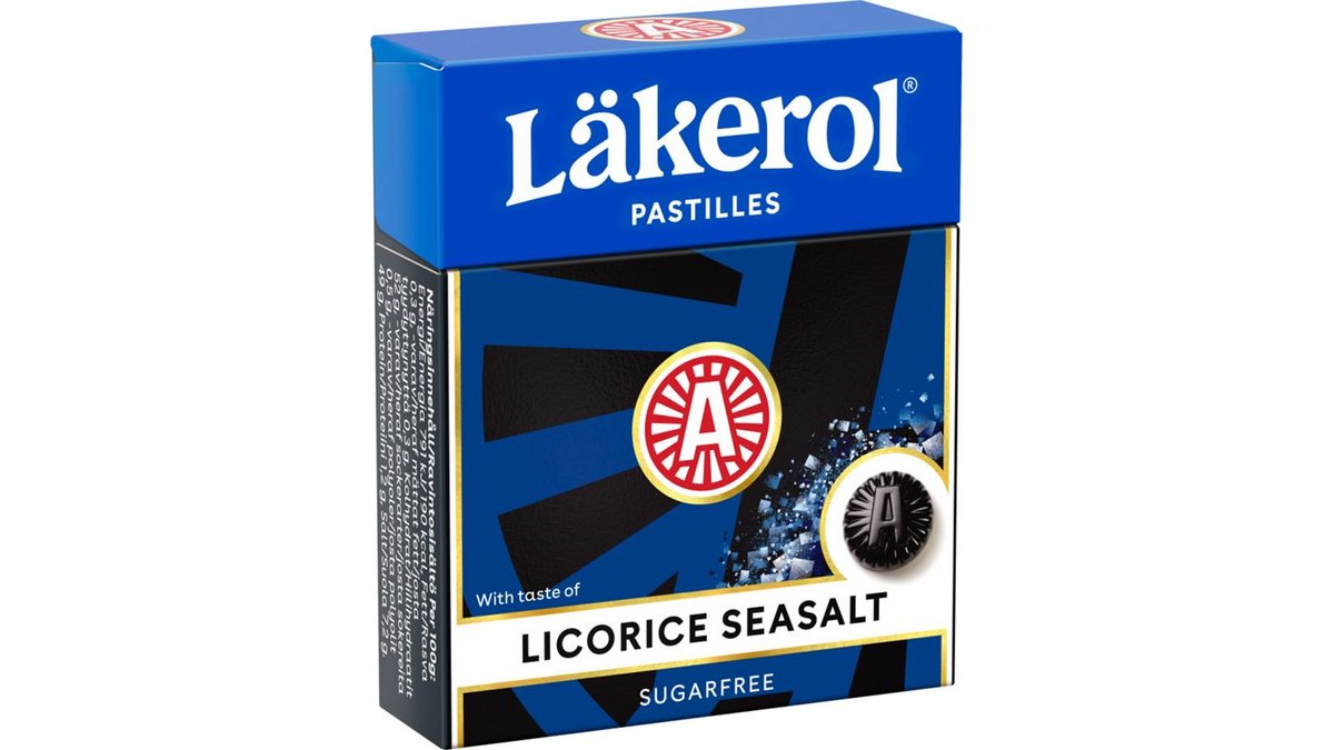 Läkerol Classic Licorice Seasalt 25g