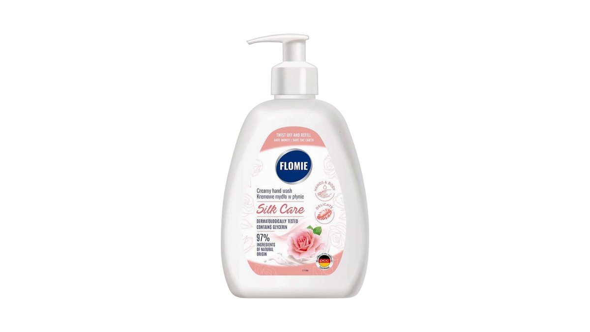 Flomie Крем-мыло жидкое silk care 500 мл