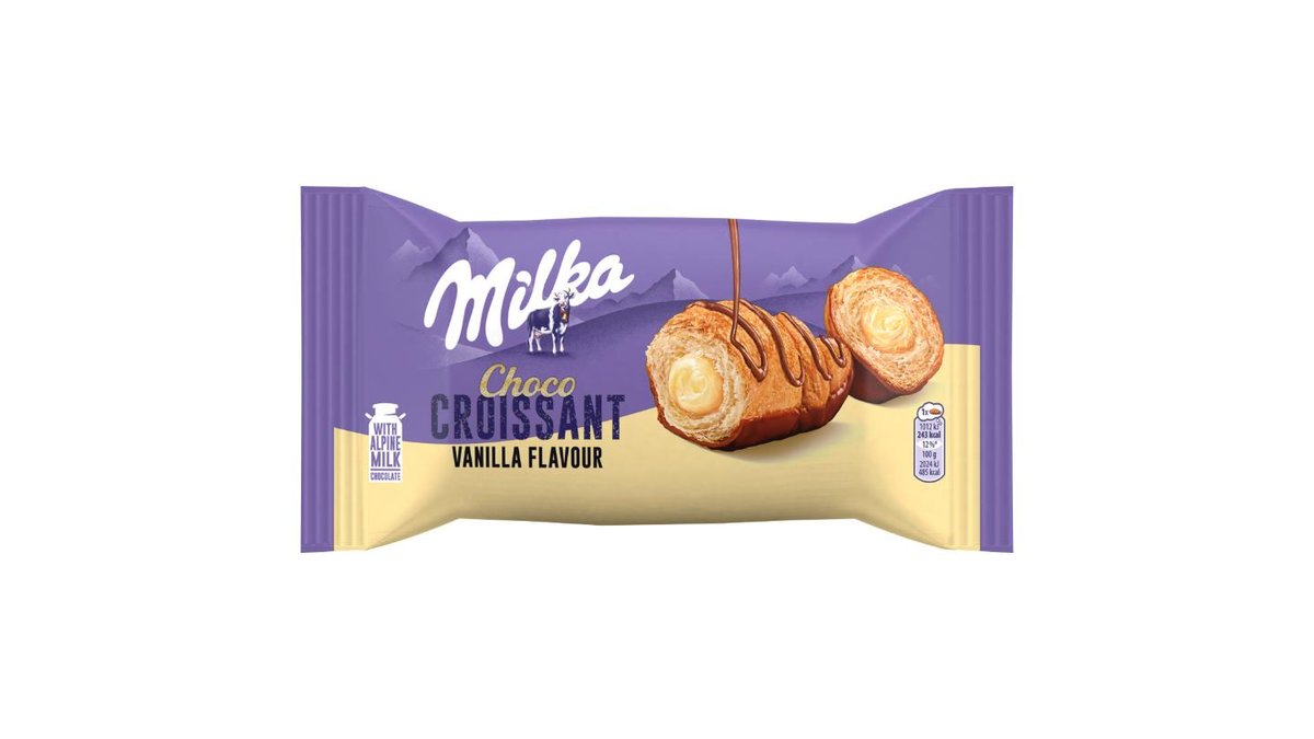CROISSANT MILKA S VANILKOVOU PŘÍCHUTÍ 50 g