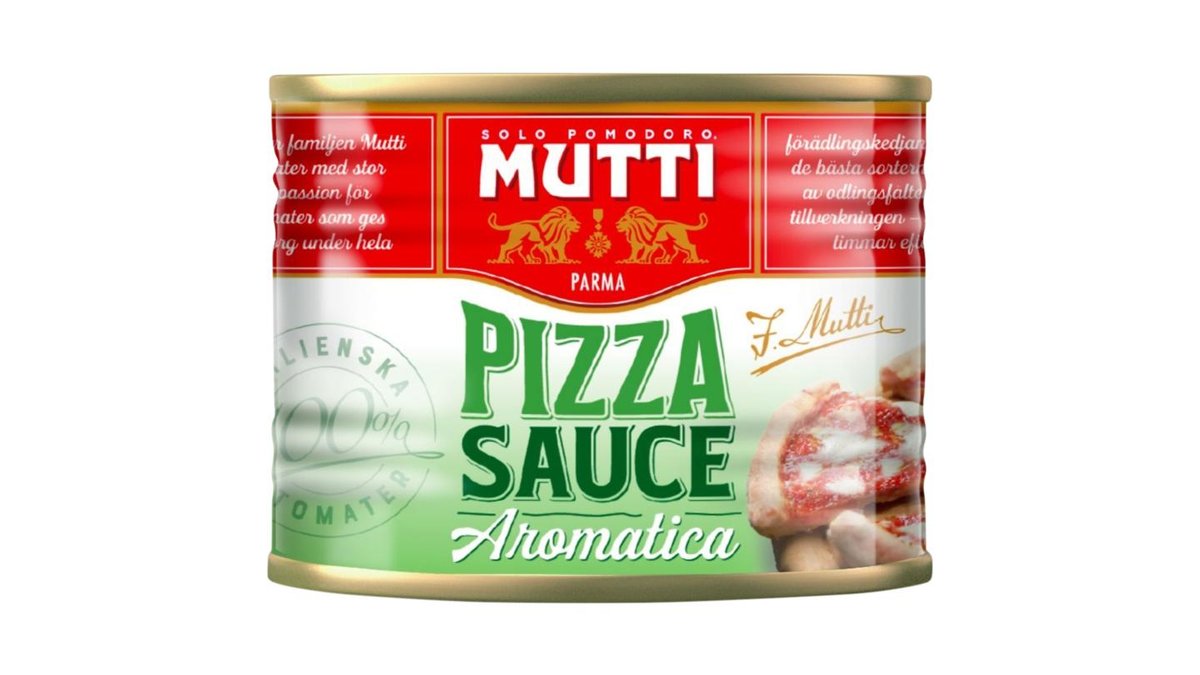 Mutti Pizzasås Aromatica, 210 g
