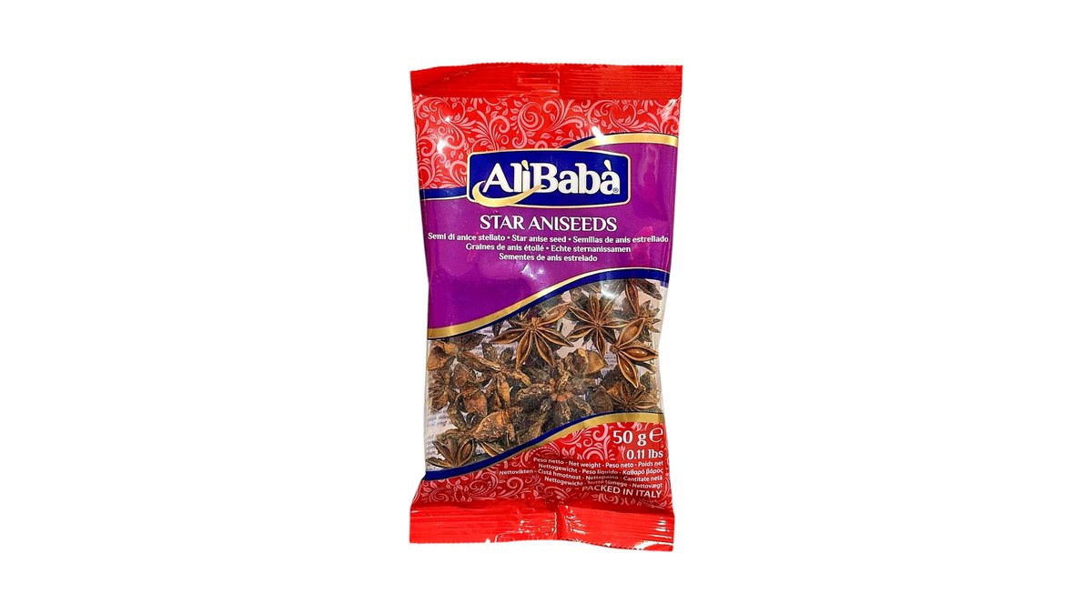 ALIBABA STAR ANISEEDS 50G