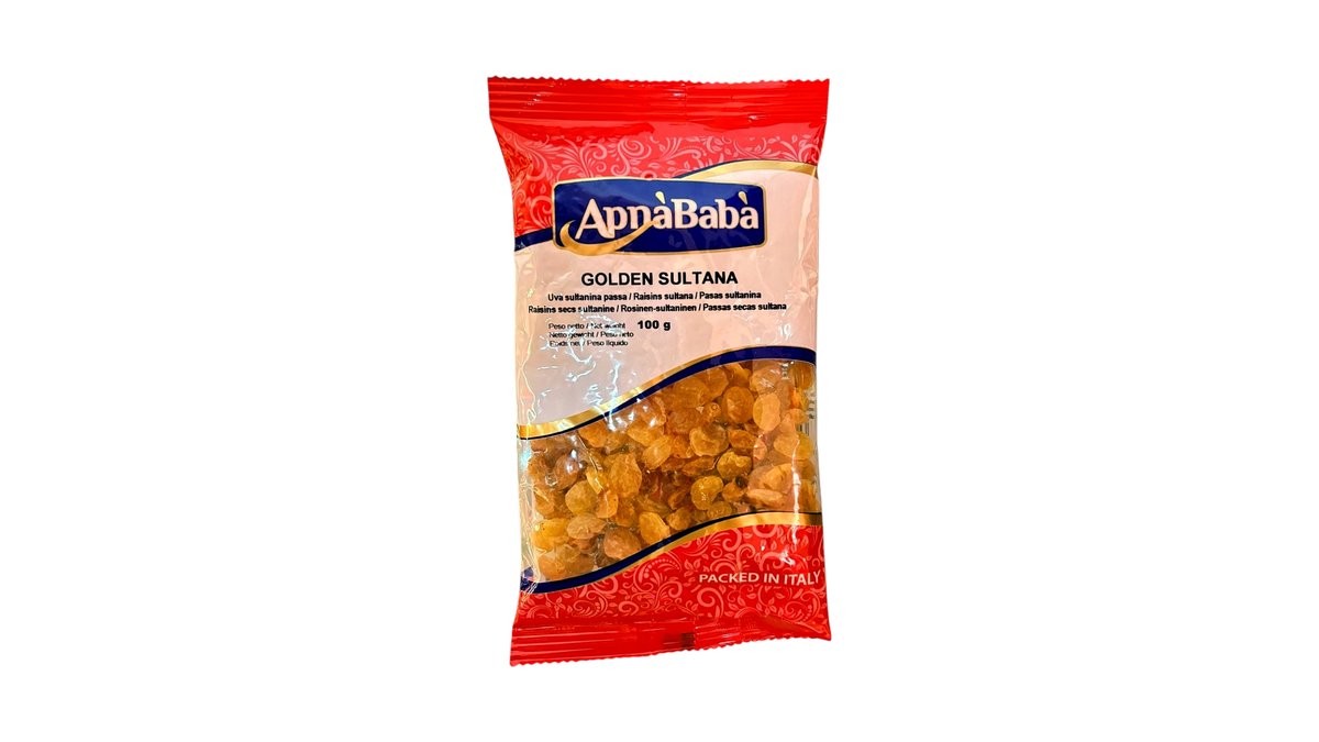ALIBABA GOLDEN SULTANA 100G