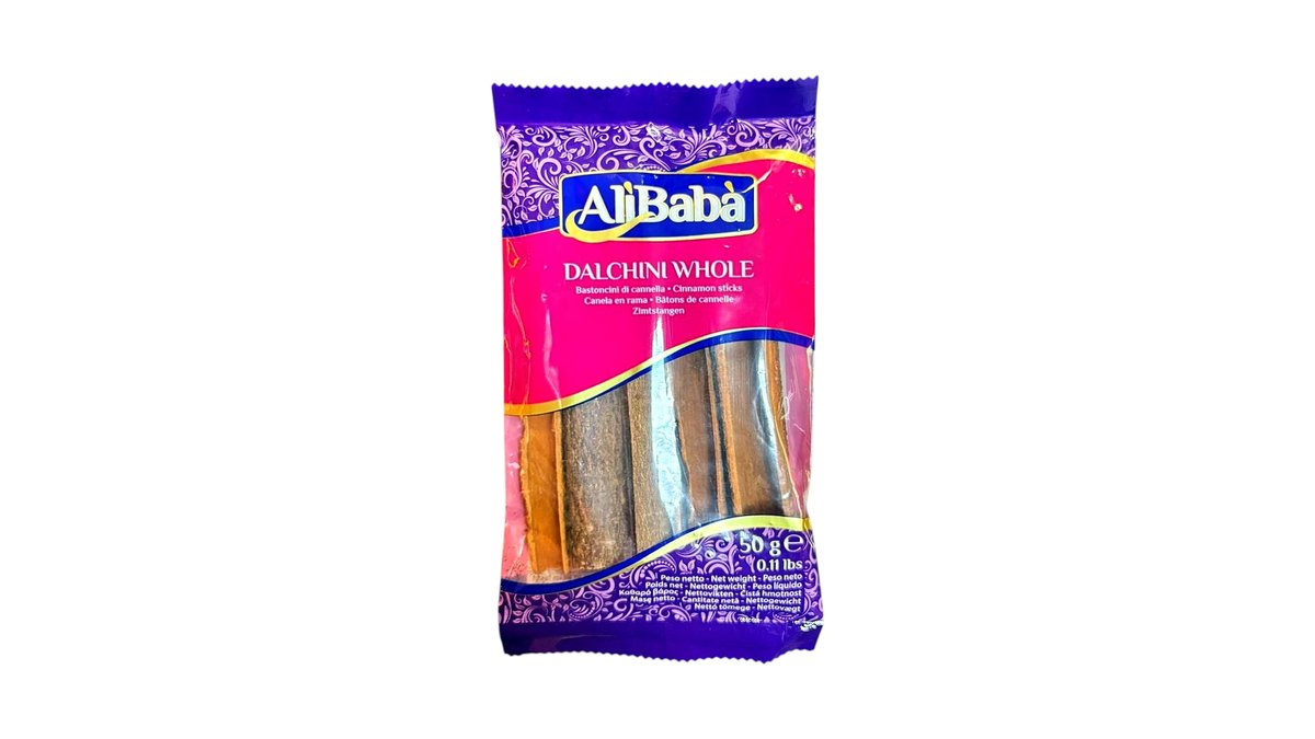 ALIBABA DALCHINII WHOLE 50G