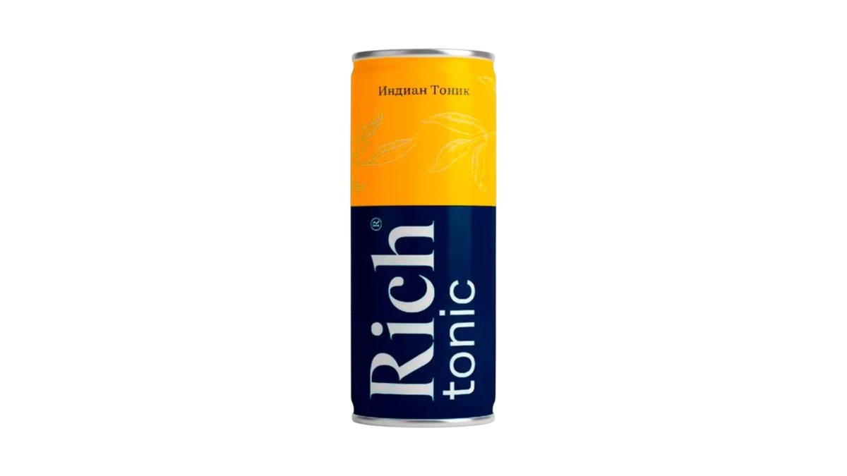 ТОНИК RICH TONIC ИНДИАН ТОНИК 0,33Л Ж/Б