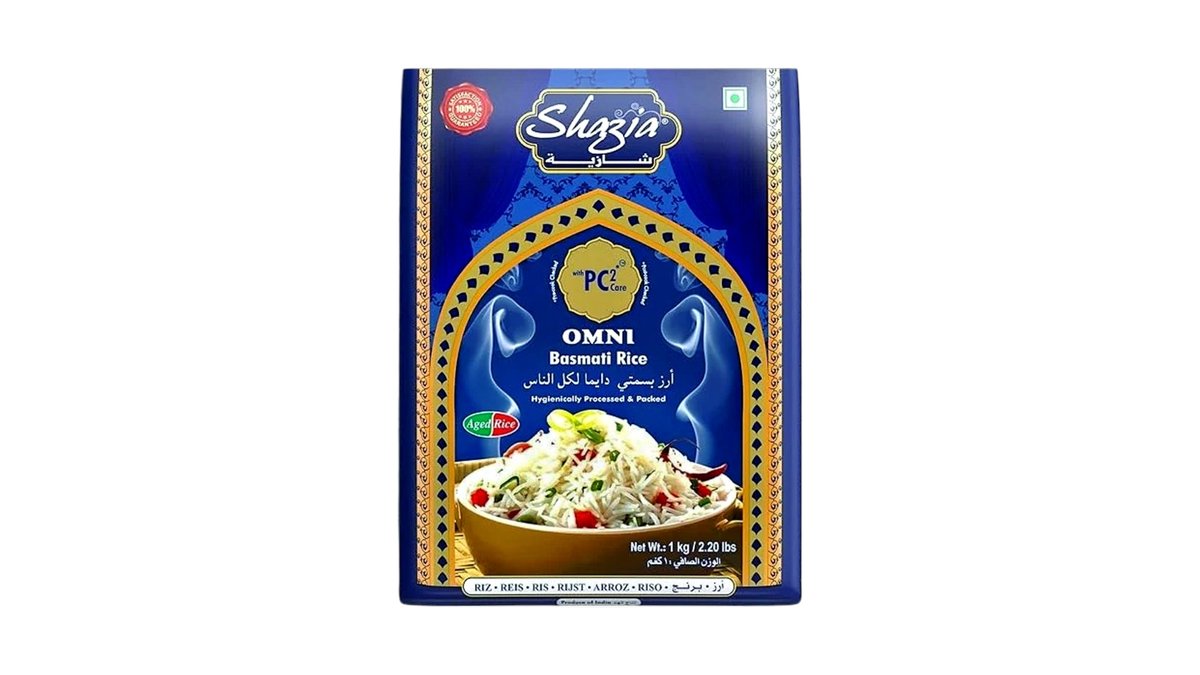 SHAZIA OMNI BASMATI RICE 1KG