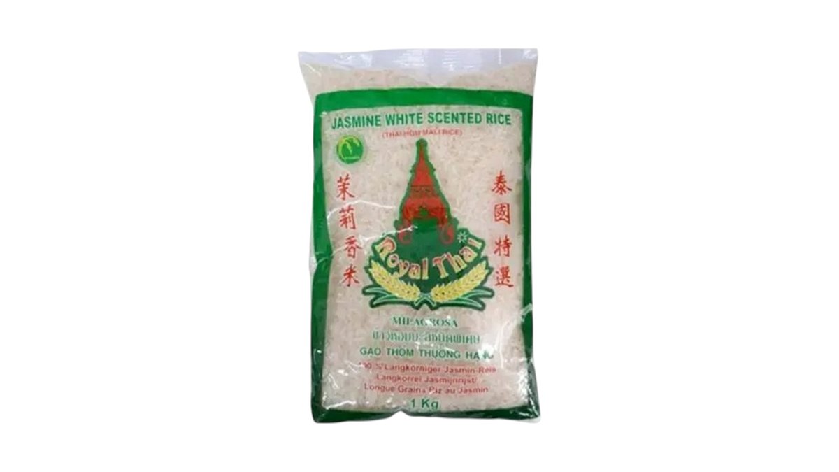 Royal Thai Jasmine White Scented Rice 1kg
