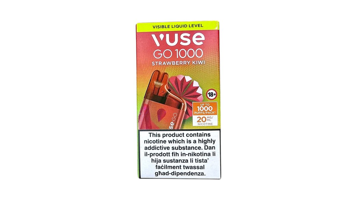 vuse go 1000 strawberry kiwi Vuse GO 1000 2.0 Disposable main image 1