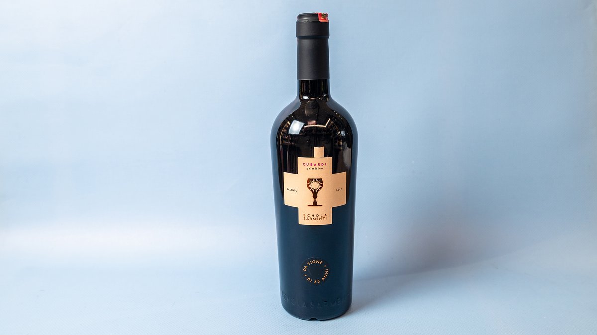 B.V Cubardi Primitivo Salento Igt 750Ml - Menu Item