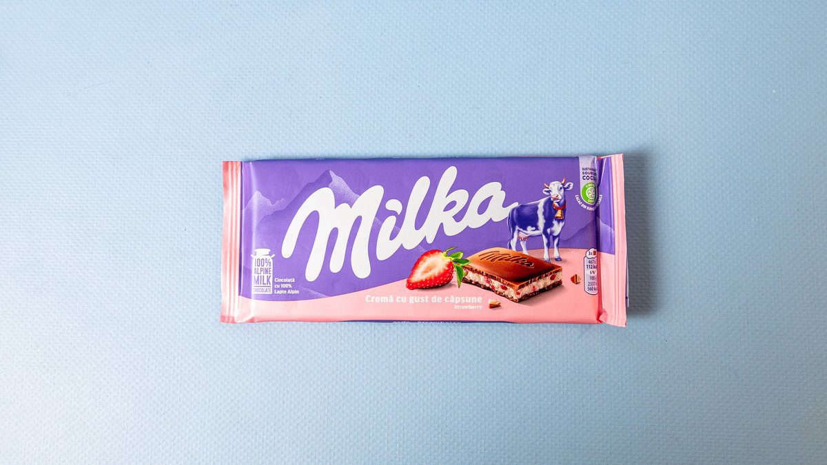 Milka Luleshtrydhe 100g - Menu Item